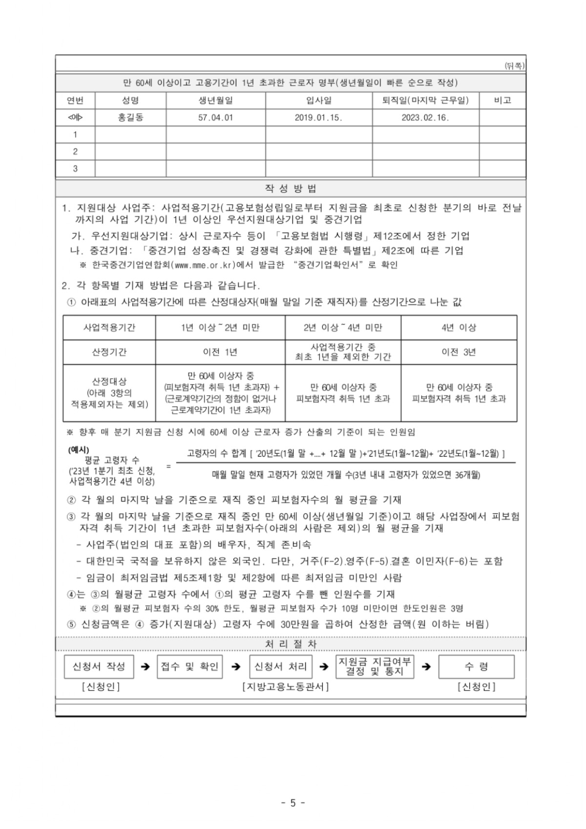 2023년 4분기 (최초)고령자 고용지원금 접수 공고_page-0005