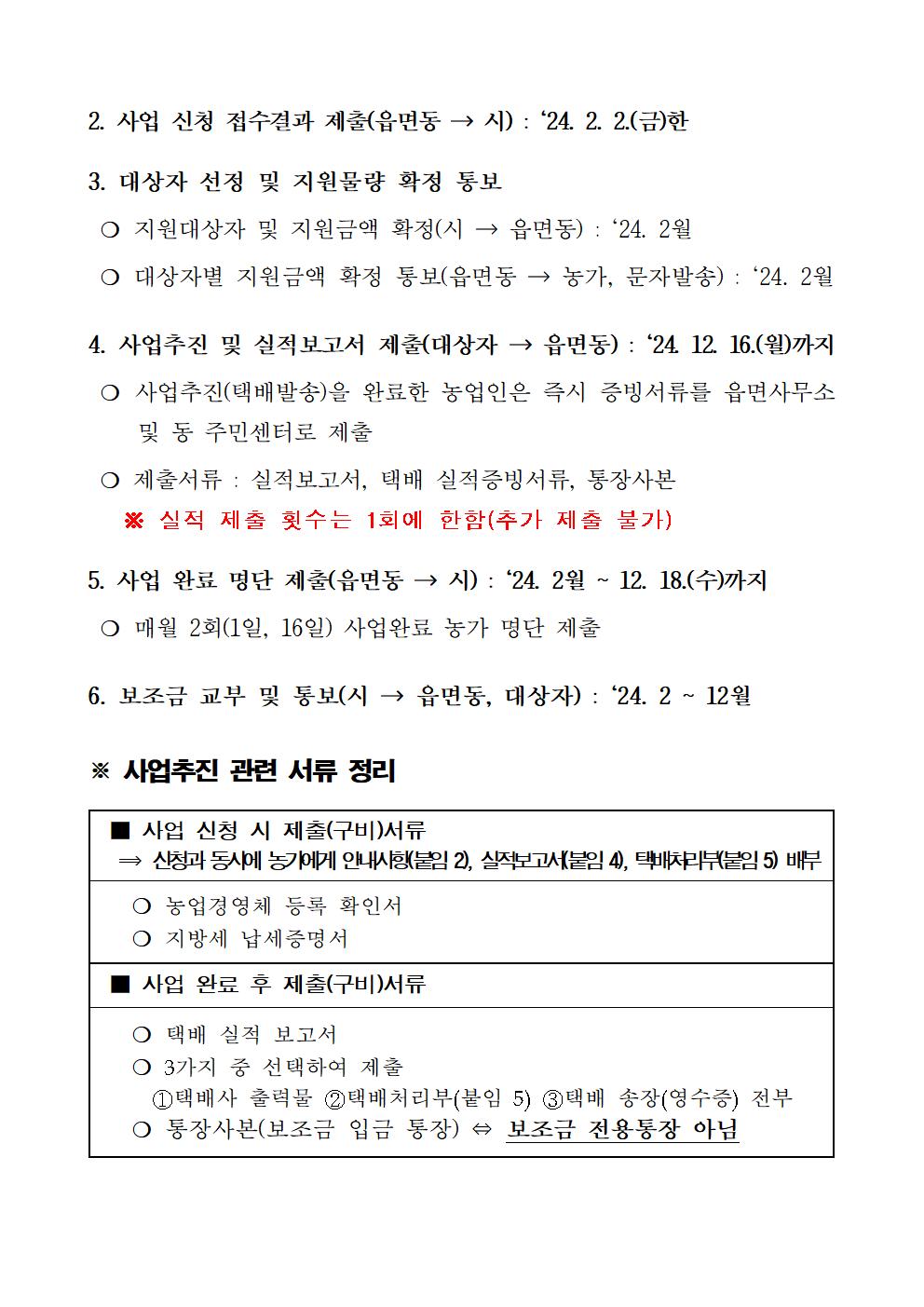 2024년 농산물 직거래 물류비 지원사업(공고문 포함)005