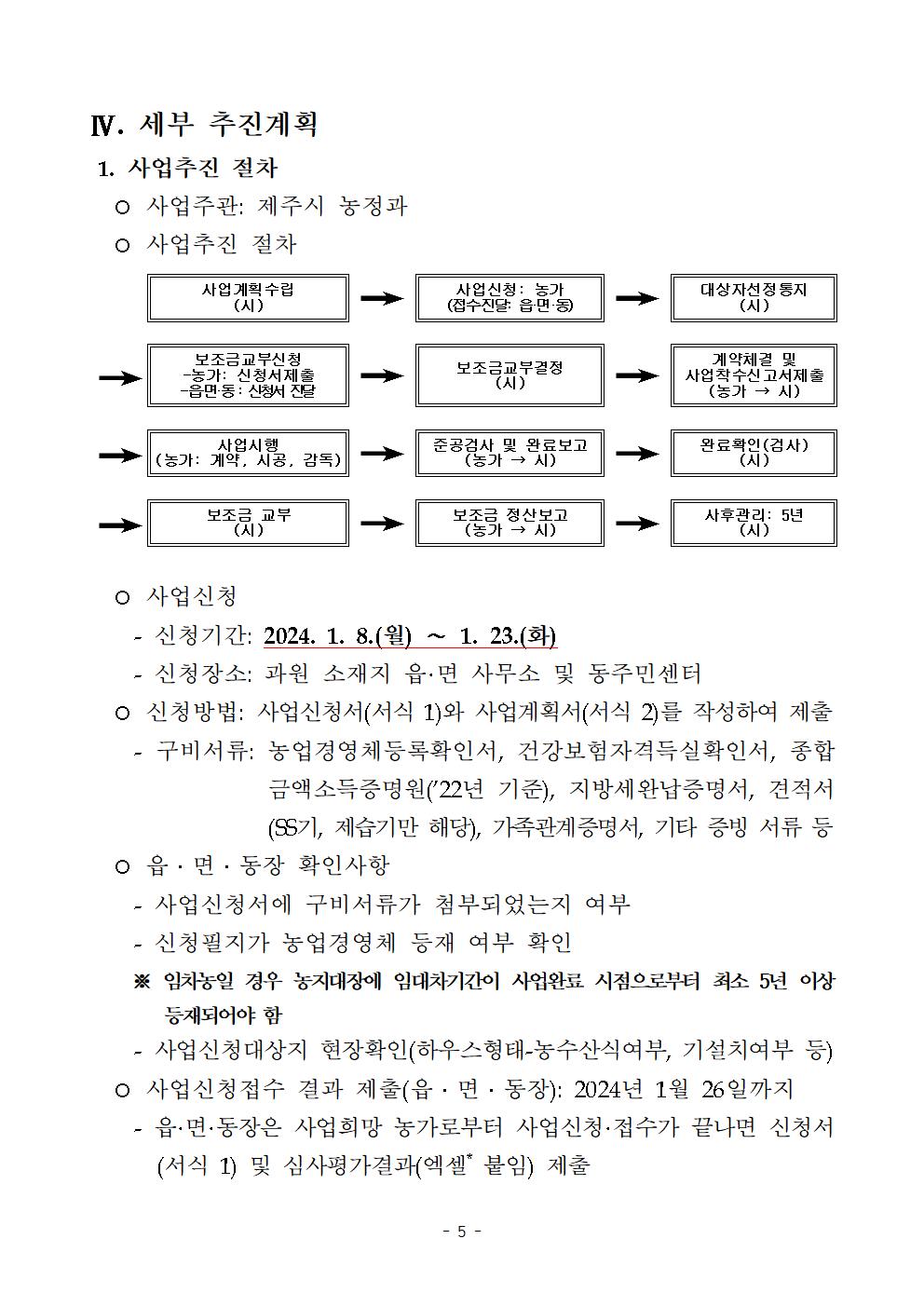 2024년 기타과수 고품질 생산기반시설 지원사업 추진계획005