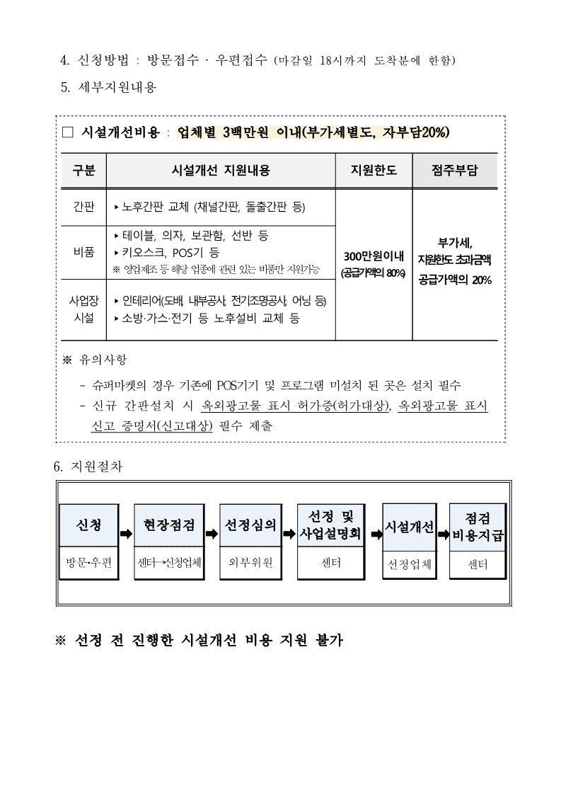 2024_골목상권 시설개선 지원사업 공고문.hwp_2